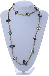 Amazon | ロングダークグリーン/ライム/オリーブグリーンガラス